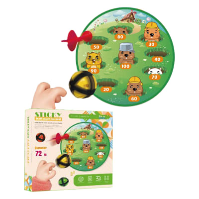 TABLERO DE DARDOS CASTORES 72CM1