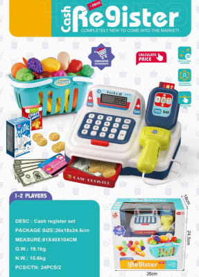 CAJA REGISTRADORA CON CARRO DE COMPRA Y ACCESORIOS1