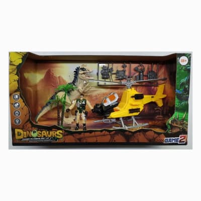 NIÑO SET DINOSAURIO Y HELICOPTERO1