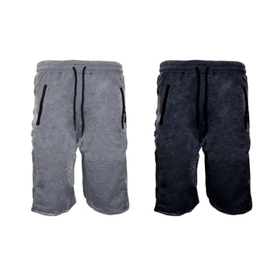 SHORT DE HOMBRE LISO BOLSILLO CON CIERRE | 12 UNID1