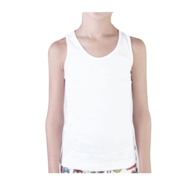 CAMISETA DE NIÑO JUVENIL SIN MANGA |12 UNID1