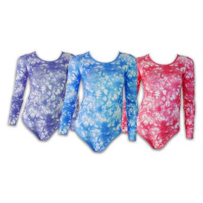 BODY DE MUJER TIE DYE CON CUELLO REDONDO | 12 UNID1