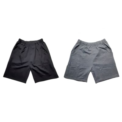 SHORT DE NIÑO LISO CON BOLSILLOS TALLAS 4-6/6-8/8-10 | 12 UNI1