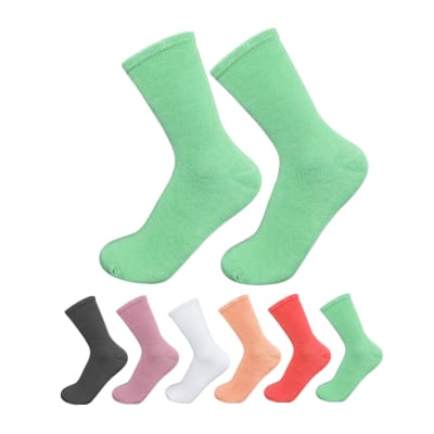 CALCETINES MUJER MEDIA CAÑA BAMBU | 12 UNID1