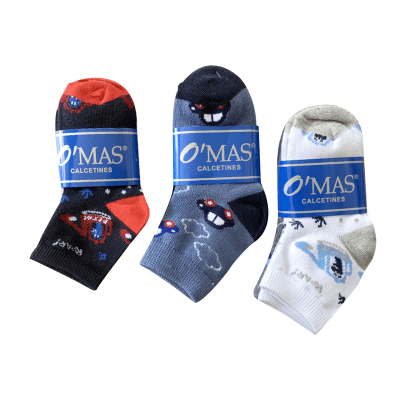 CALCETIN DE NIÑO DISEÑO AVIÓN TALLA 2 | 12 UNI1