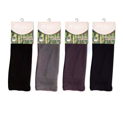 CALCETÍN HOMBRE TOALLA BAMBOO CON COBRE |12 UNID1