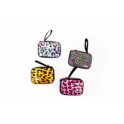 CHAUCHERA CON CIERRE  LEOPARDO 10.7X3.8CM | 12 UNID1