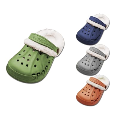 SANDALIA DE GOMA HOMBRE CON CHIPORRO LISO BLANCO TALLA 40-45 | 48 UNID1