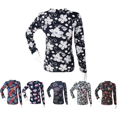 CAMISETA DE MUJER CON POLAR DISEÑOS CUELLO  BEATLE1