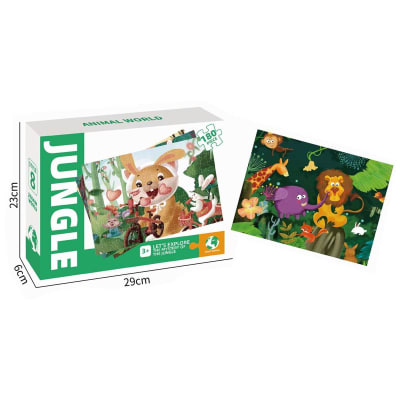 PUZZLE DISEÑO ANIMALES 180 PIEZAS1