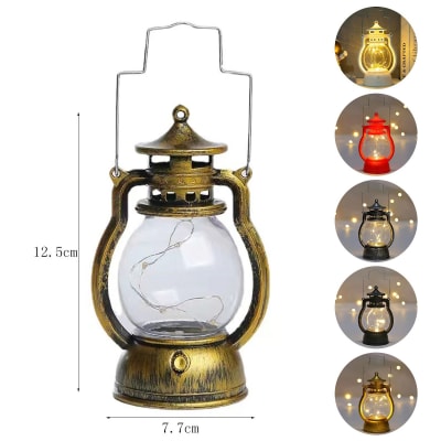 LUCES DE DECORACIÓN NAVIDEÑA VARIEDAD DE COLORES 7.7X5.8X12.5CM1