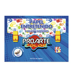 PAPEL ENTRETENIDO 9 HOJAS 18 DISEÑOS 32X24CM | 36 UNID