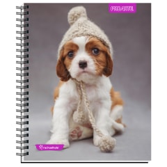 CUADERNO UNIVERSITARIO ANIMALES ADORABLES MATEMÁTICA 7MM 100 HOJAS | 10 UNID