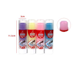 PEGAMENTO EN BARRA CON COLOR 36G 11.5CM | 12 UNID