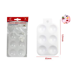 PALETA MEZCLADOR DE PINTURAS 12.5X8.5CM 