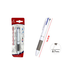 BOLIGRAFOS 1 PCS 3 COLORES 0.7MM | 24 UNID