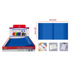FORRO UNIVERSITARIO AZUL 45.5X26.1CM