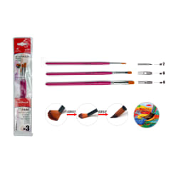SET DE PINCELES PALETA 3PCS
