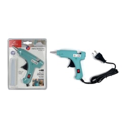 PISTOLA DE SILICONA 20W + 4 BARRAS 