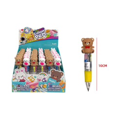 LAPIZ DISEÑO 4 COLORES OSO 10CM