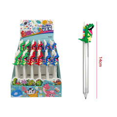 LAPIZ DISEÑOS DINOSAURIO  14CM