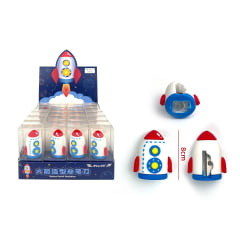 SACAPUNTA DISEÑO COHETE 8CM