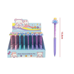 LAPIZ PASTA DISEÑO ARCOIRIS  15.8CM