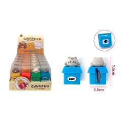 SACAPUNTAS DISEÑOS ANIMALES 3.5X3X7.5CM