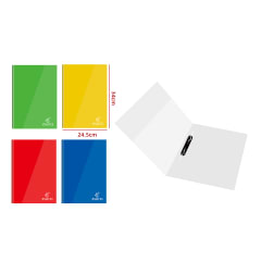 CARPETA ACOCLIP COLORES OFICIO 34*24.5CM