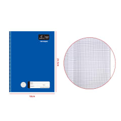 CUADERNO COLLEGE VERTICAL AZUL 100HJS CAL