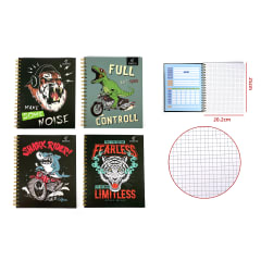 CUADERNO UNIVERSITARIO FRASES VR 100HJS