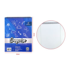 CROQUERA CARTA 27X22CM 