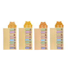 MARCADORES ADHESIVOS DISEÑO CAPIBARA 17 HJS 21.5X 6.5 CM