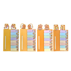 MARCADORES ADHESIVOS DISEÑO CAPIBARA 17 HJS 15.5X4.8CM