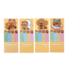 NOTAS ADHESIVAS DISEÑO CAPIBARA 17HJS 15X8.8CM