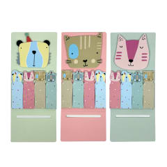 NOTAS & MARCADORES ADHESIVAS DISEÑO ANIMALES 17HJS 15X8.8CM