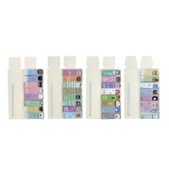 MARCADORES ADHESIVOS DISEÑO OSOS 17 HJS 15.5X4.8CM