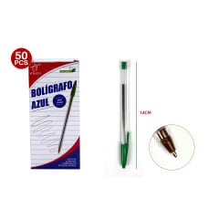 CAJA DE LAPICES PASTA VERDE 50PCS