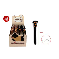 LAPIZ GRAFITO INFINITO NO SOLUBLE 14.5 CM DISEÑO PERRO SALCHICHA