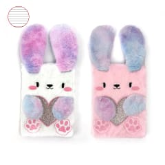 LIBRETA PELUDA PERRITO 14.5X21CM}