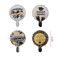 GLOBO  REDONDO METALICO  GRADUACION 24.5 CM