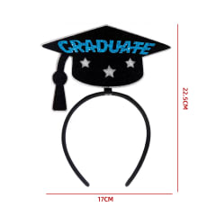 CINTILLO COTILLON GRADUACION BIRRETE 22.5X17CM