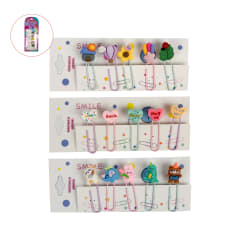 Clips decorativos surtidos de 5 cm | Diseños Surtidos