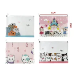 SOBRE ORGANIZADOR KAWAII 33X25CM