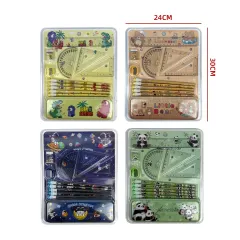 SET GEOMETRIA ESCOLAR  30X24CM