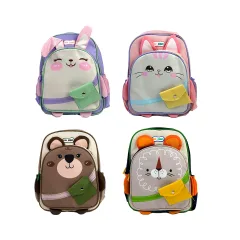 MOCHILA INFANTIL DISEÑOS  SURTIDOS 36X26X11CM