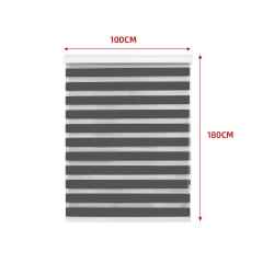CORTINA ENROLLABLE DUO BLACK-OUT 100X180 MOD-9