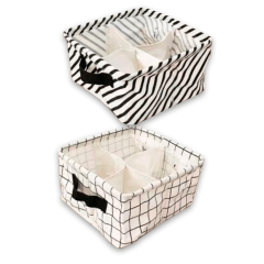 CANASTO ORGANIZADOR CON SEPARADOR |12 UNID