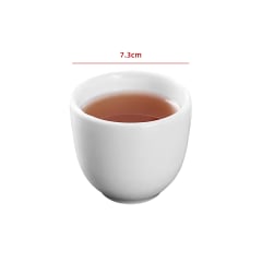 BOWL BLANCO LISO CERAMICA 7.3CM | 200 UNID