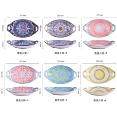 PLATO CERAMICA COLORES SURTIDOS